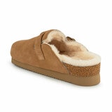 Bowron Ladies Shearling Clog Slippers