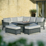 Bramblecrest Portofino 4 Piece Deep Seating Patio Set