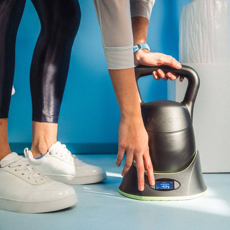 JaxJox Smart Weight Adjustable Kettlebell Connect Costco UK