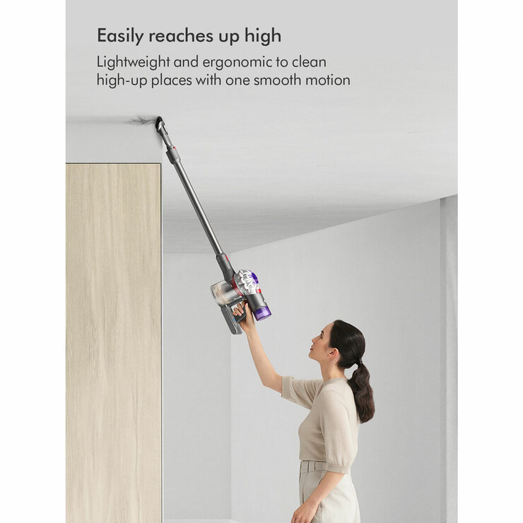 Image of Dyson V8 Absolute describing reach ability