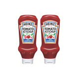 Heinz Tomato Ketchup 50/50, 2 x 800ml