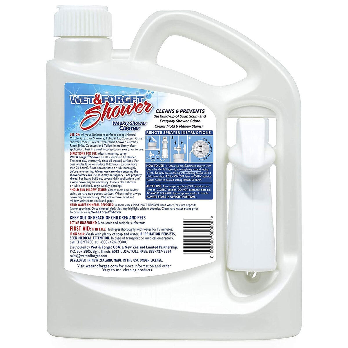 Image of wet and forget shower cleaner
