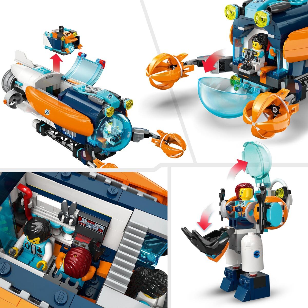 Buy LEGO CIty Deep-Sea Explorer Submarine Feature Image at Costco.co.uk