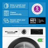 Bosch WQG24502GB Series 6, 9kg Heat Pump Tumble Dryer, A+++ Rated in White