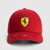 Scuderia Ferrari F1 Unisex Puma Italian Baseball Hat 2025, One Size in Red Scuderia Ferrari F1 Unisex Puma Italian Baseball Hat 2025, One Size in Red