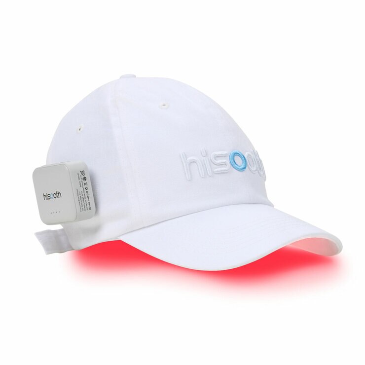 Hisooth H3 Hair Regrowth Scalp Massage Cap with LED Light in White, size Small Hisooth H3 Hair Regrowth Scalp Massage Cap with LED Light in White, size Small