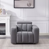 Dallas Grey Leather Power Recliner Armchair Dallas Grey Leather Power Recliner Armchair