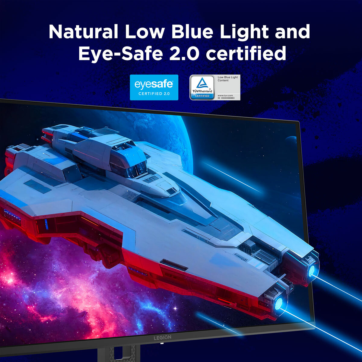 Lenovo Legion 27" QHD OLED Gaming Monitor, 67E1GAC1UK Lenovo Legion 27" QHD OLED Gaming Monitor, 67E1GAC1UK