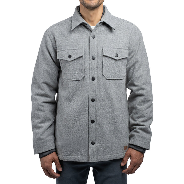 Jachs Sherpa Lined Shirt Jacket