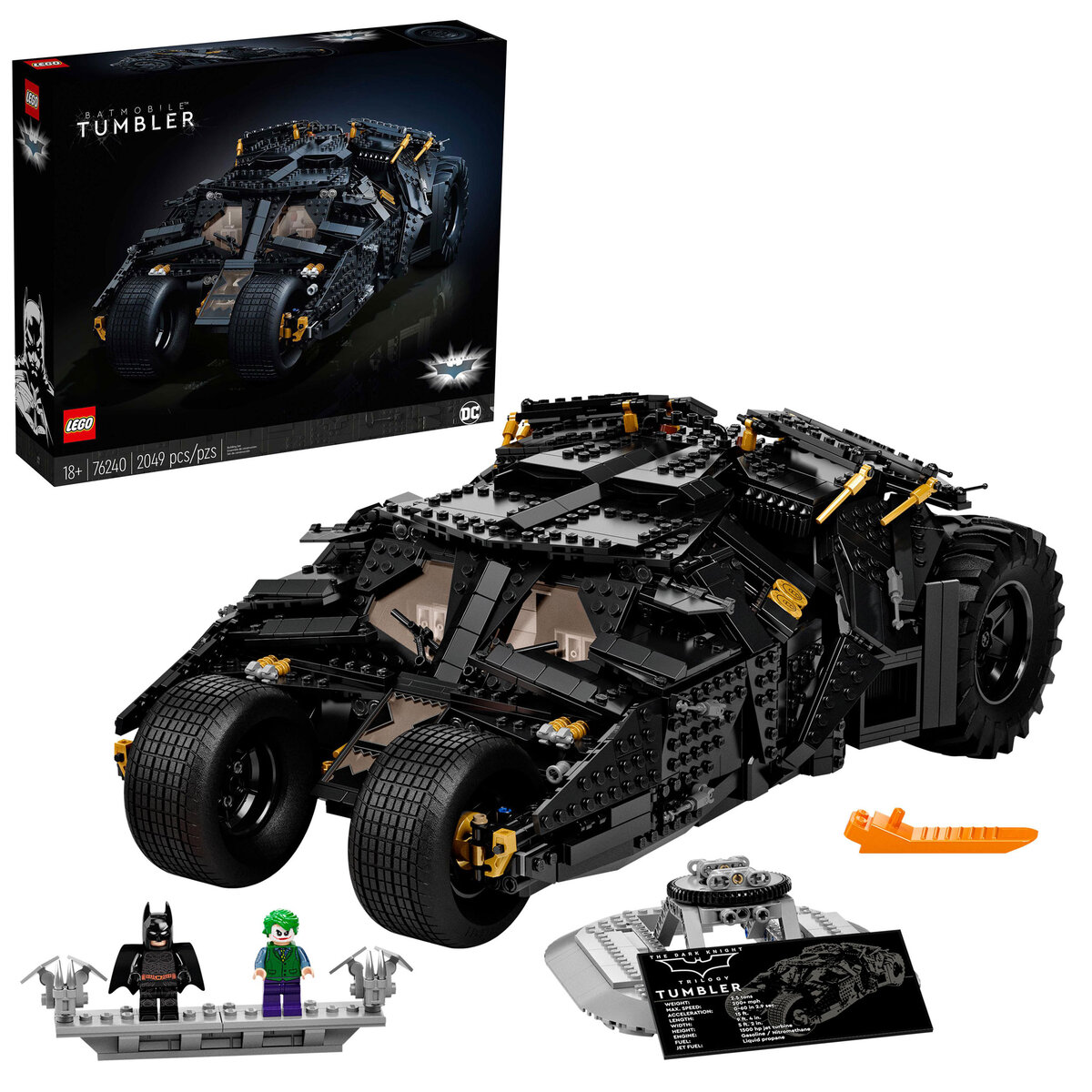 LEGO DC Batman Batmobile Tumbler - Model 76240 (18+ Years)