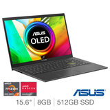 Buy ASUS VivoBook, AMD Ryzen 7, 8GB RAM, 512GB SSD, 15.6 Inch OLED Laptop, M513UA-L1350T at Costco.co.uk