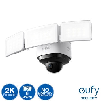 eufy Floodlight Cam 2 Pro, 360 - Degree Pan & Tilt