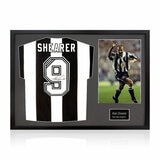Alan Shearer Signed Newcastle Shirt Football Shirt including 1 Photo in Black Alan Shearer Signed Newcastle Shirt Football Shirt including 1 Photo in Black