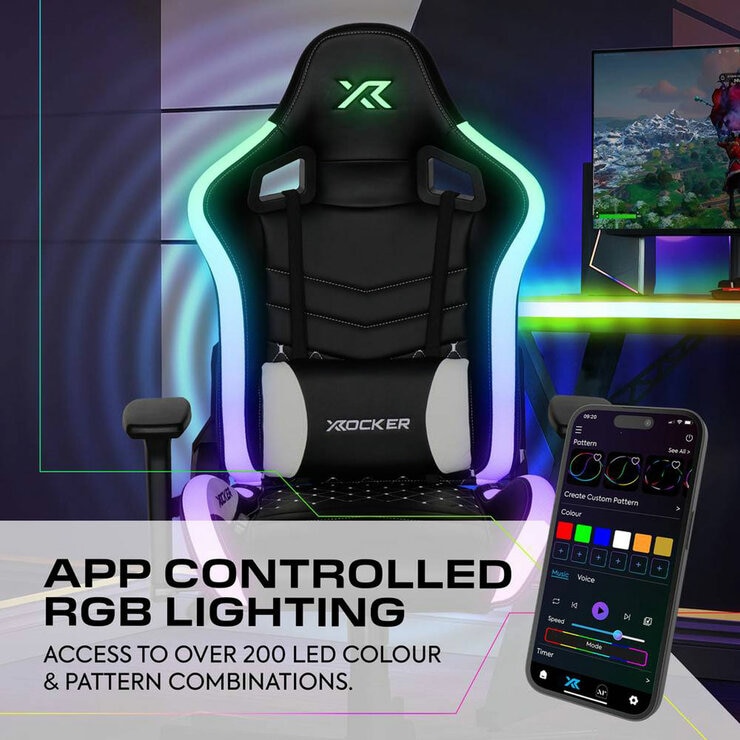 Chair quality and app detail