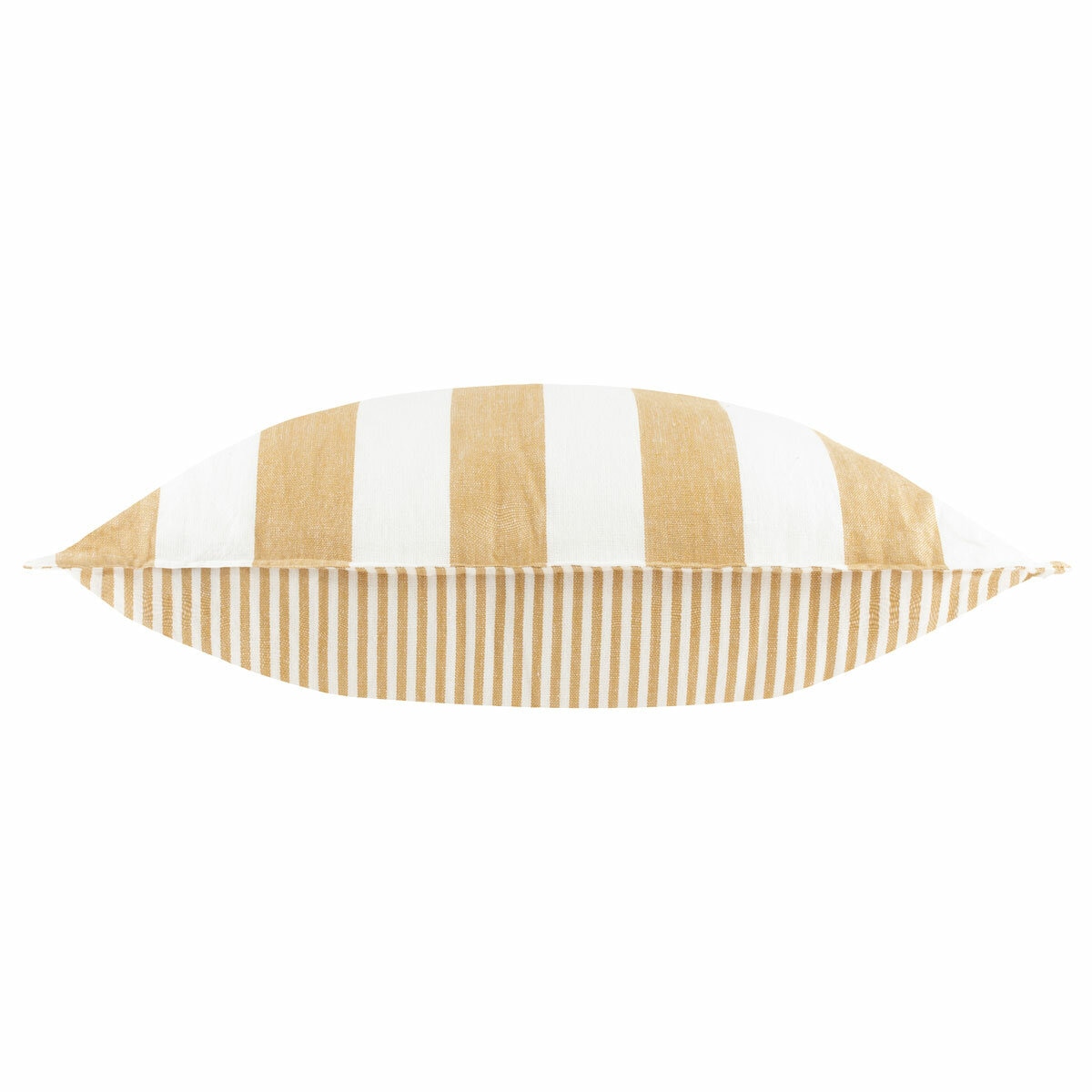 Yard Hayle Yellow Striped Indoor Outdoor Cushion, 50 x 50 cm