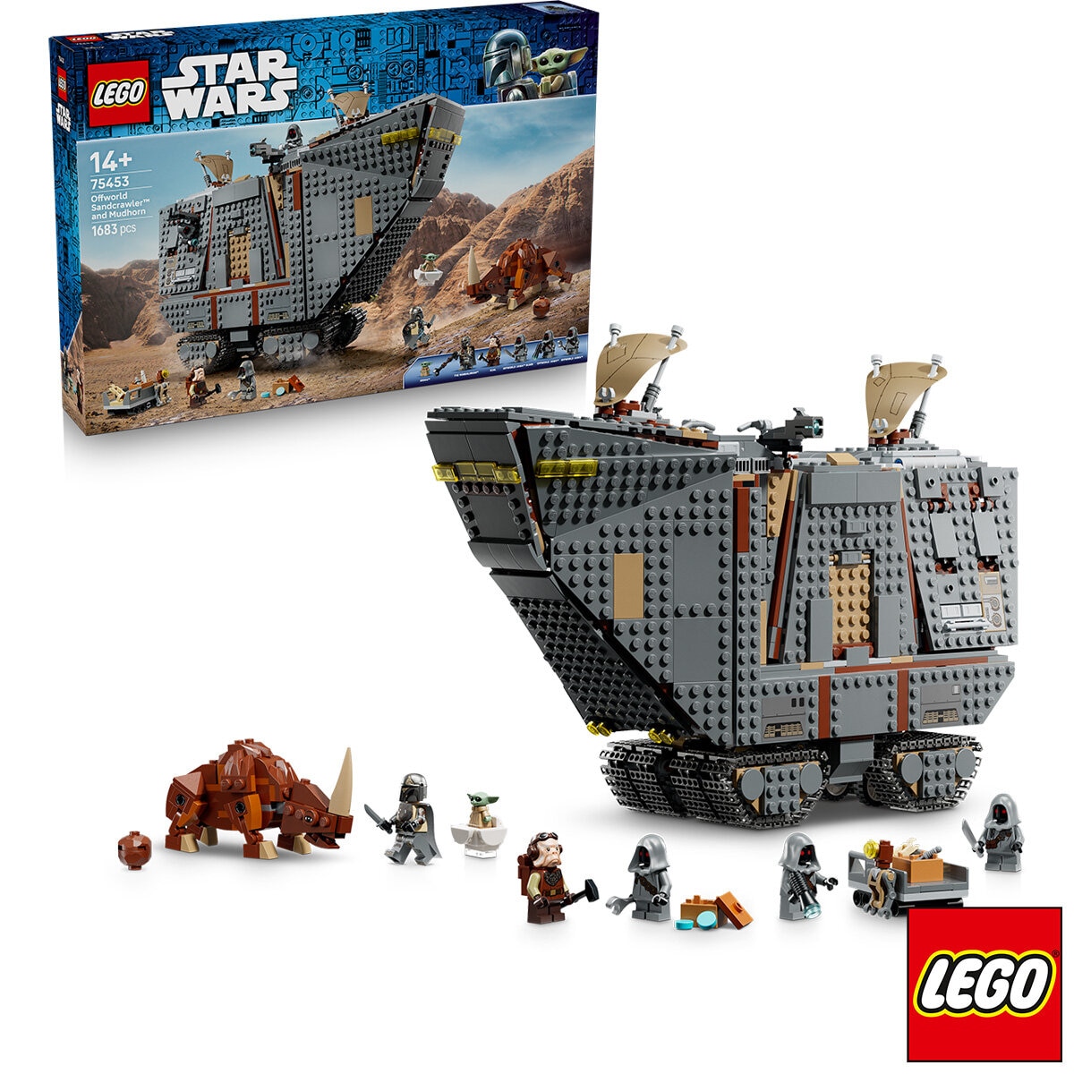 LEGO Star Wars Offworld Sandcrawler and Mudhorn - Model 75453 (14+ Years) LEGO Star Wars Offworld Sandcrawler and Mudhorn - Model 75453 (14+ Years)