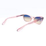 Ray-Ban Lady Burbank Transparent Pink Sunglasses with Brown Lens RB2299, 1344BG 52