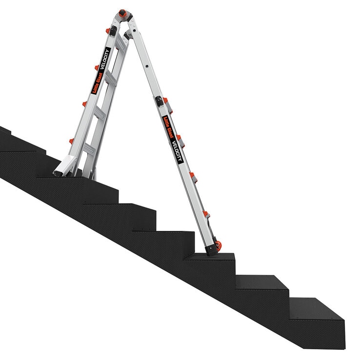 Little Giant 4 Rung Velocity Series 2.0 Multi-Purpose Ladder Little Giant 4 Rung Velocity Series 2.0 Multi-Purpose Ladder