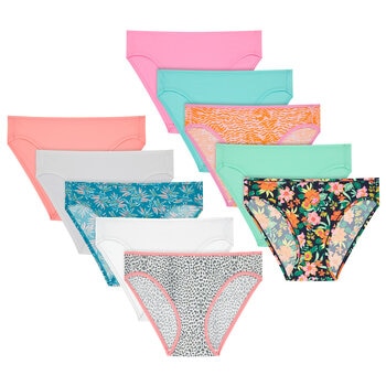 Room Service Ladies Printed Brief 5 Pack