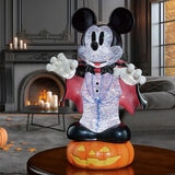 16 inches ( 41cm ) Halloween Mickey Spinning Lantern with LED lights