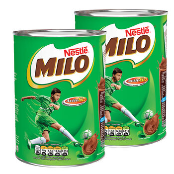 Nestle Milo Malted Milk, 2 x 400g