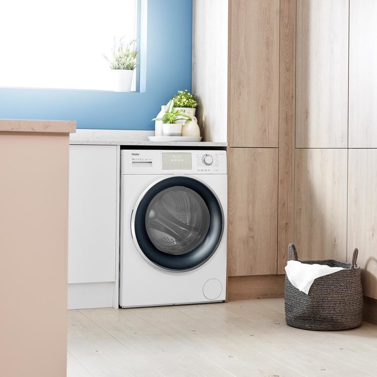 Haier HW120B14876, 12kg, 1400rpm Washing Machine A+++ Rated in White