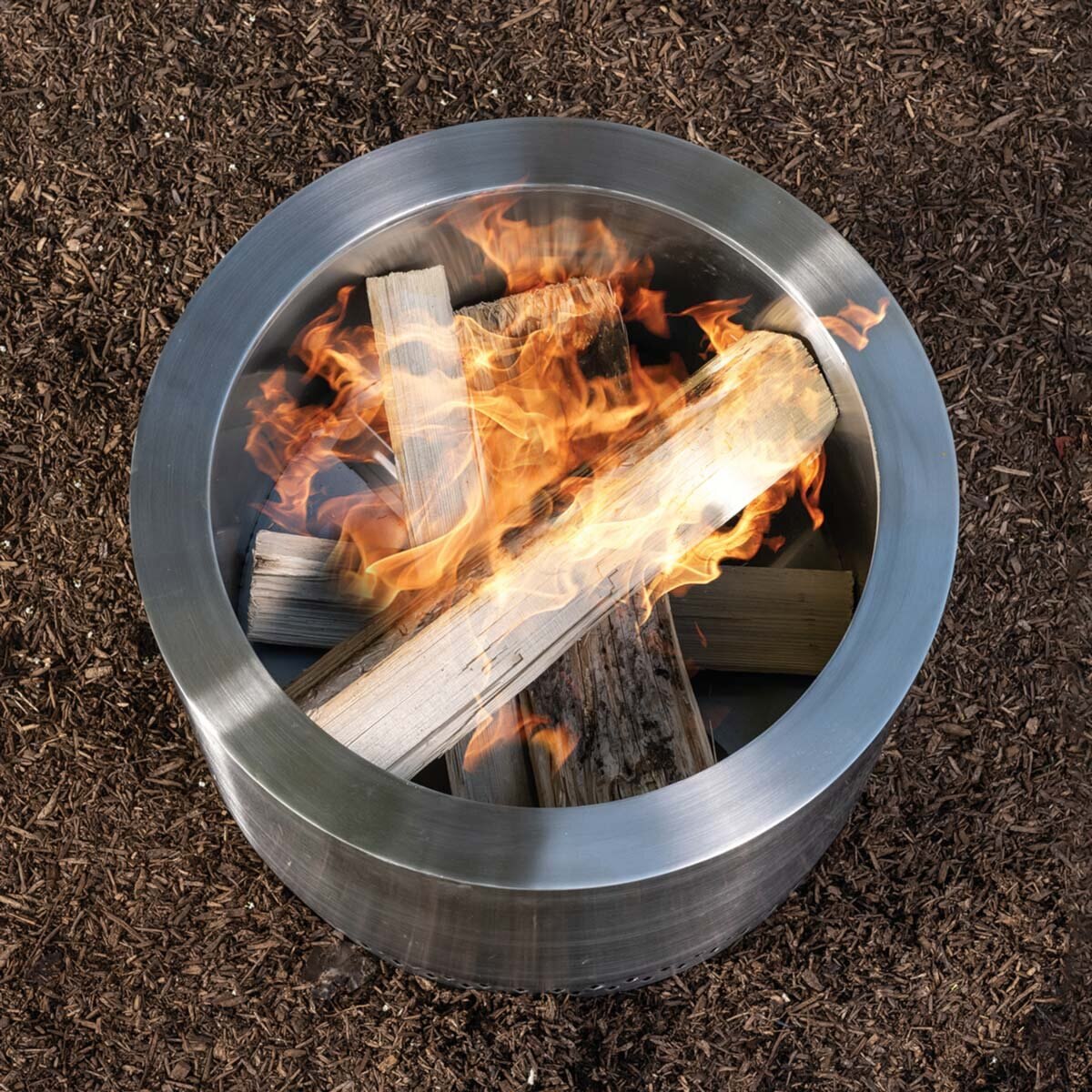 HotShot 19 Wood Burning Firepit with Cover | Costco UK
