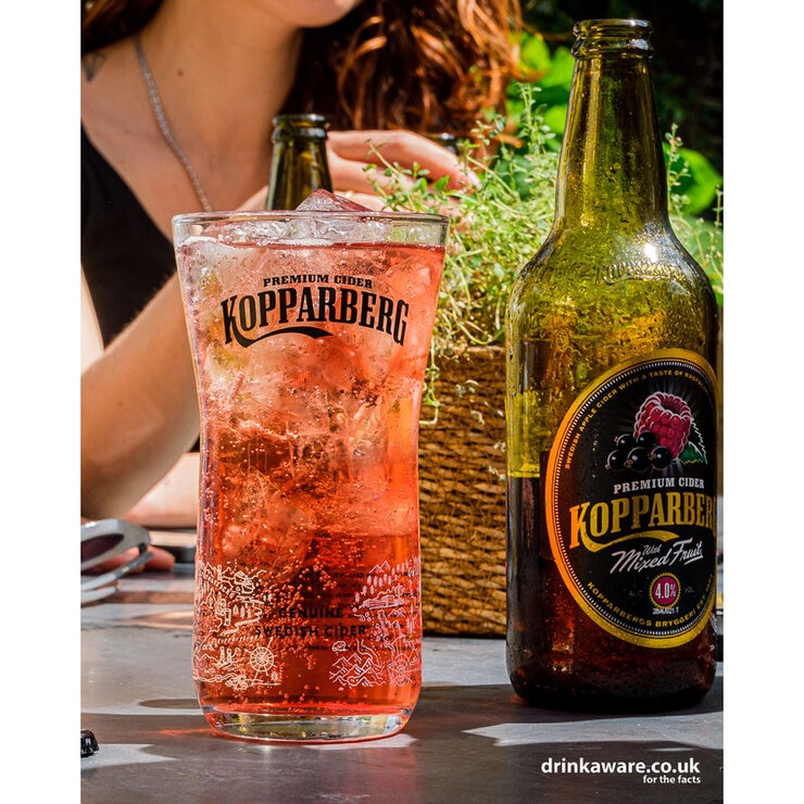 Koppaberg Mixed Fruit Cider, 15 x 500ml
