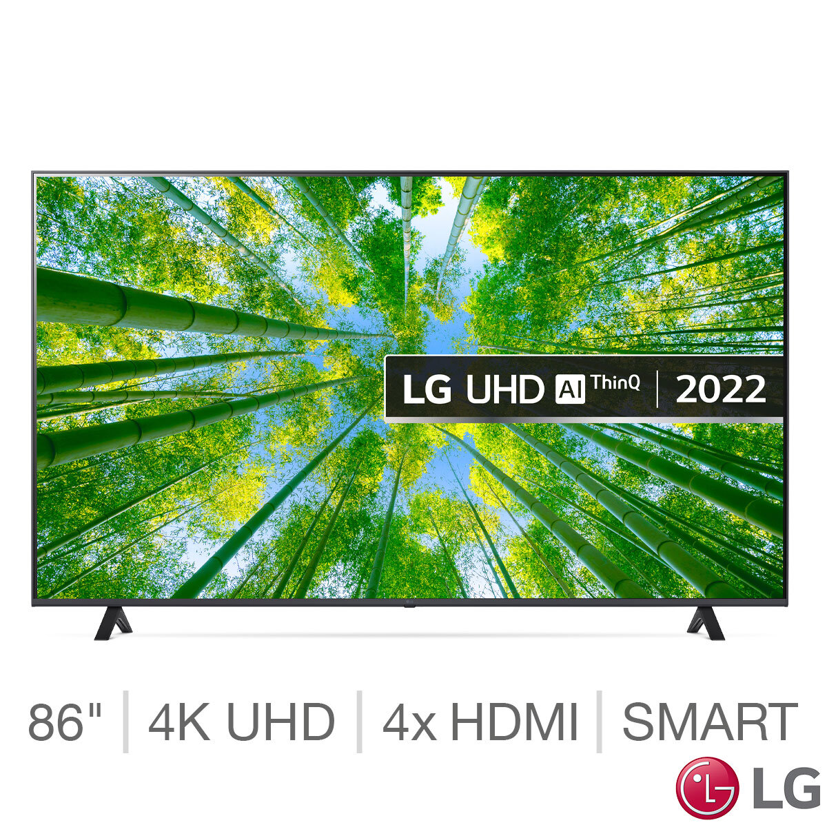 LG 86UQ80006LB 86 Inch 4K Ultra HD Smart TV
