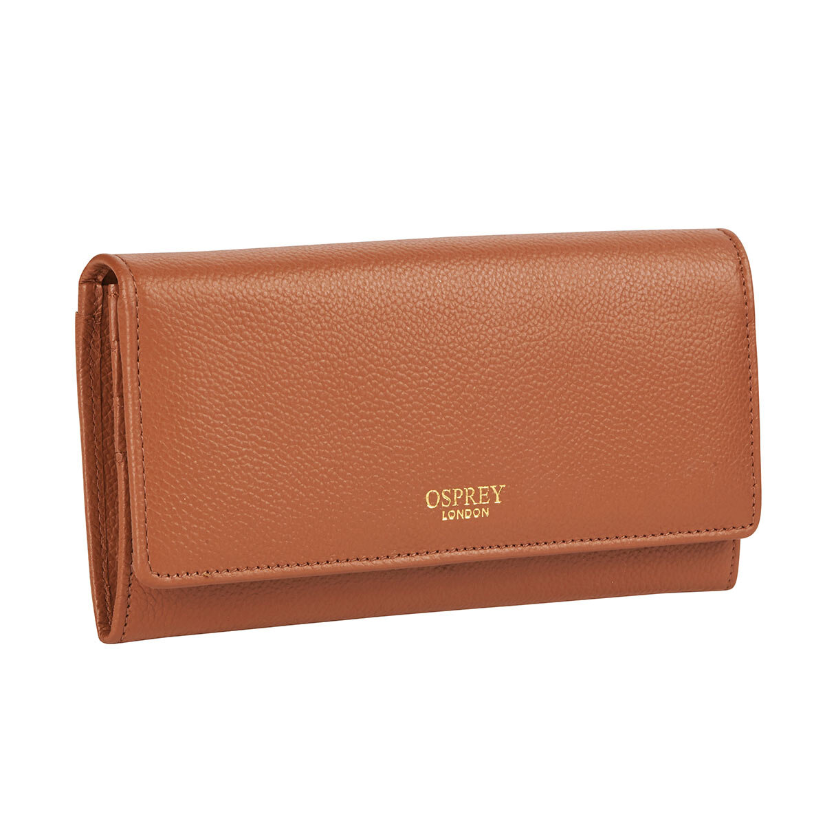 Osprey London Nappa Leather Women's Purse, Tan with Gift Box
