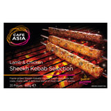 Café Asia Sheekh Kebab Selection