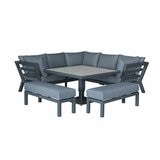 Bramblecrest San Marino 4 Piece Deep Seating Corner Patio Set Bramblecrest San Marino 4 Piece Deep Seating Corner Patio Set