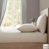Lazy Linen 100% Washed Linen Fitted Sheet in 3 colours