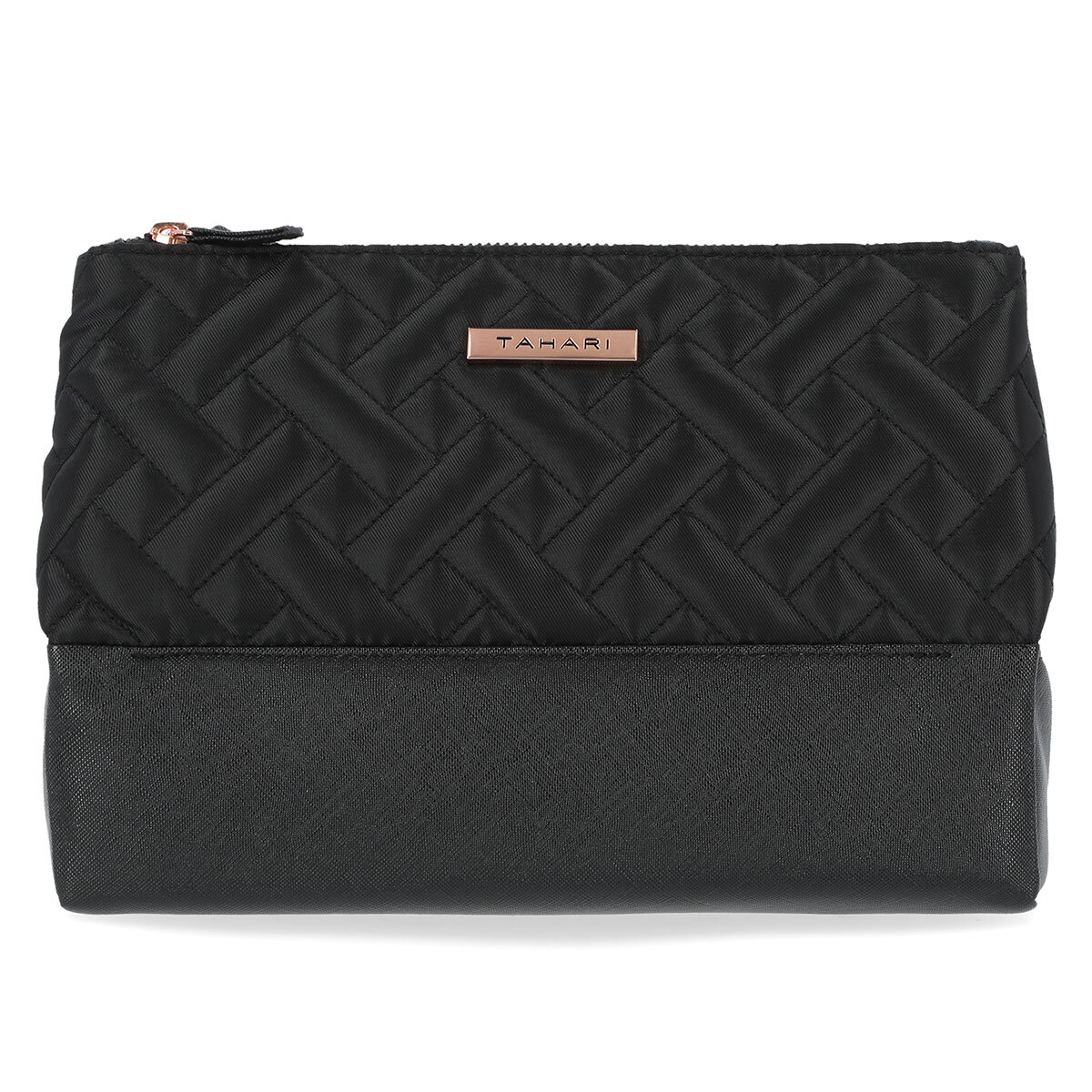 Black Cosmetic Bag Front