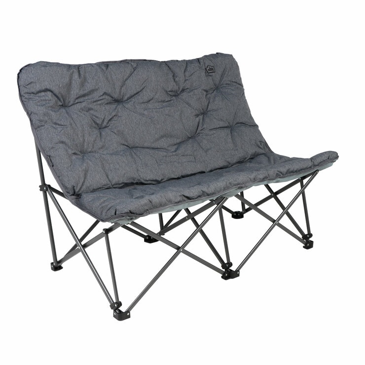 Studio image showing the side view of the chair