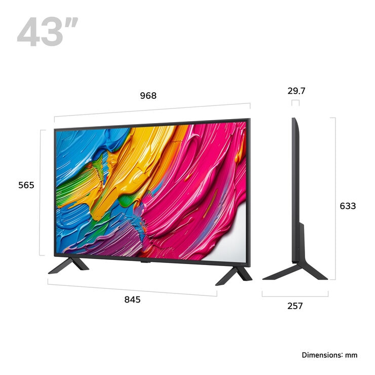 Buy LG 43QNED80A6A.AEK 43" QNED TV at Costco.co.uk Buy LG 43QNED80A6A.AEK 43" QNED TV at Costco.co.uk