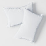 Panda 100% Bamboo White Pillowcase Pair