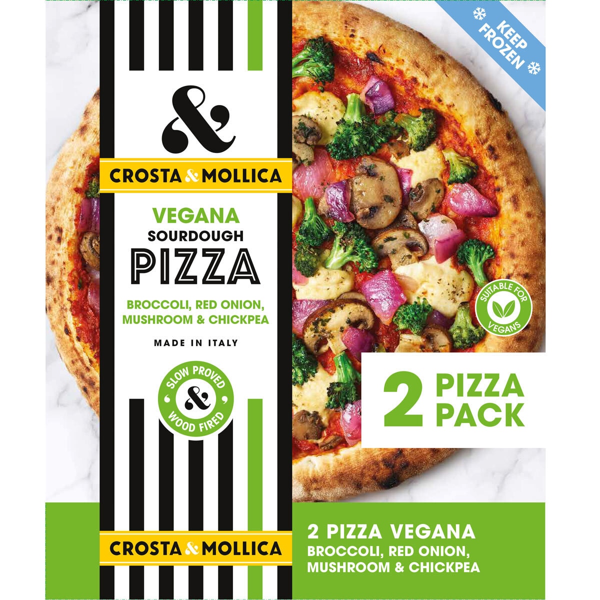 Pack Of Crosta & Mollica Vegana Pizza