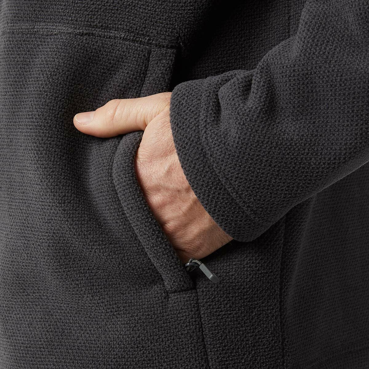32 Degrees Men's Weekend Sherpa Fleece in Charcoal