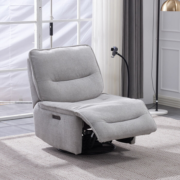Armchair Grey Lifestyle Reclined
