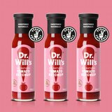 Dr Will's All Natural Tomato Ketchup, 3 x 250ml