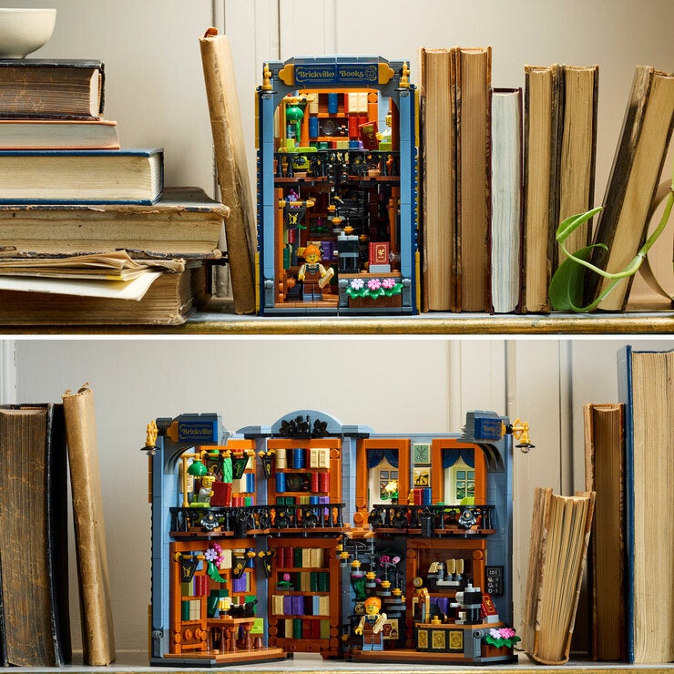 LEGO Icons Bookstore: Book Nook - Model 11379 (18+ Years)