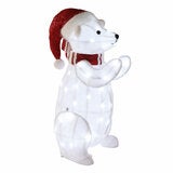 Outdoor Lit Polar Bears - Pack Of 2 Outdoor Lit Polar Bears - Pack Of 2