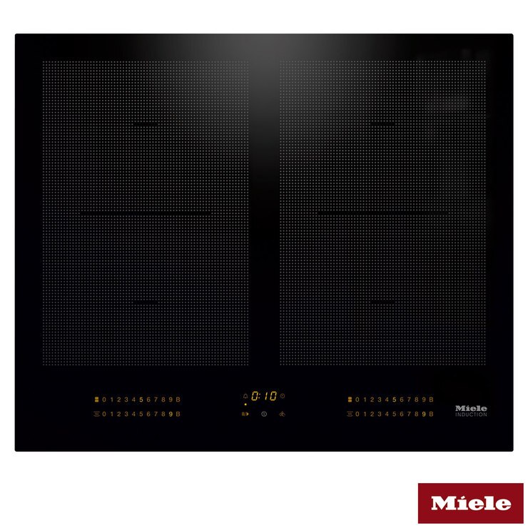 Miele KM6329, 4 Zone Induction Hob in Black Costco UK