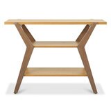 Bentley Designs Kristen Light Oak Console Table