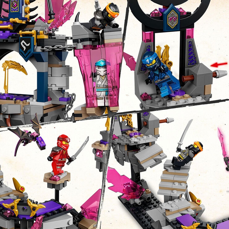 Buy LEGO Ninjago The Crystal King Temple Features2 Image at Costco.co.uk