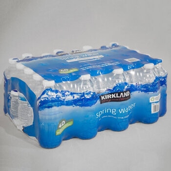 Kirkland Signature Natural Spring Water, 40 x 500ml 