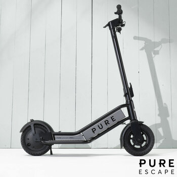 Pure Escape Pro+ Folding Electric Scooter in Black