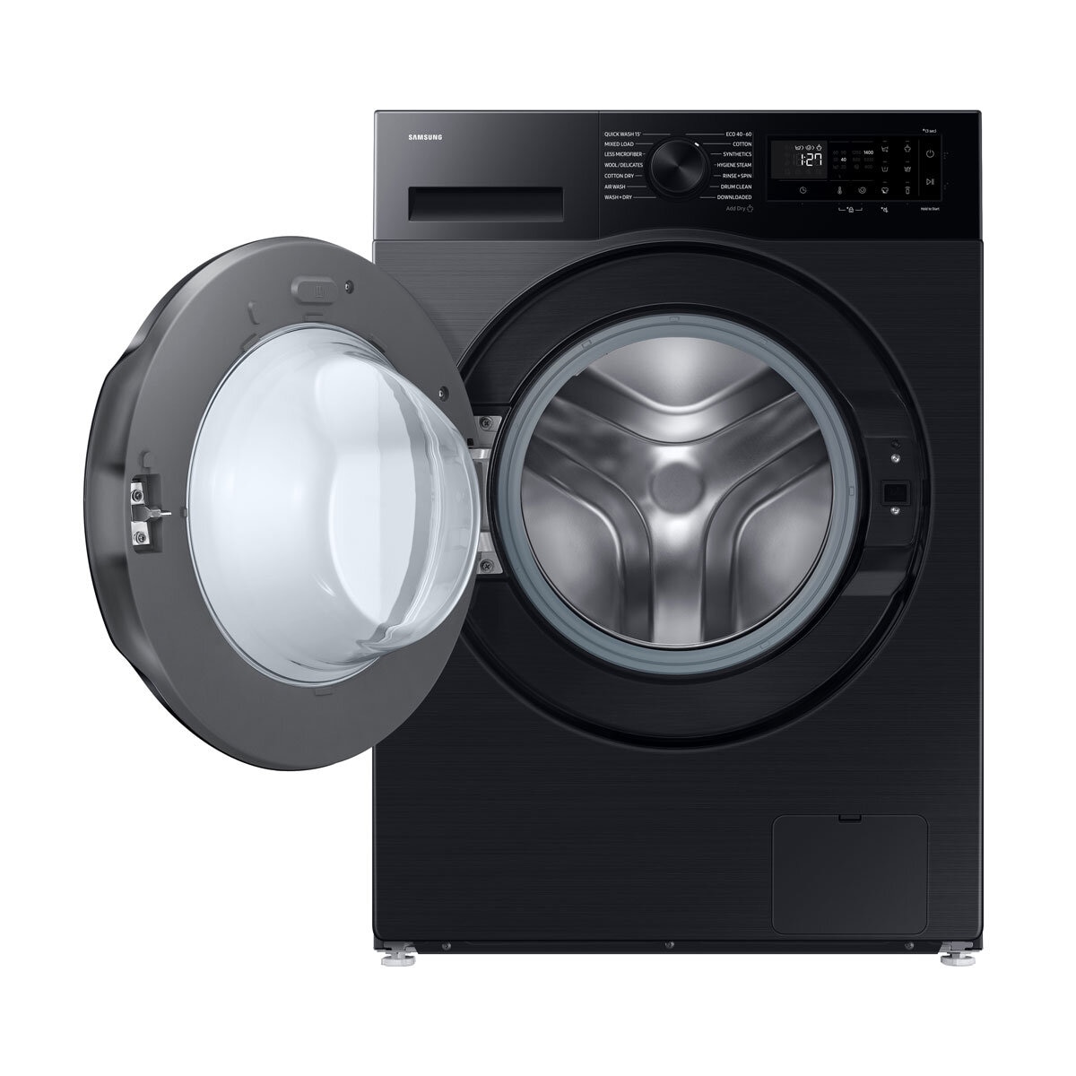 Frontal Image of Washing Machine Door Open_WD11DG5B15BBEU