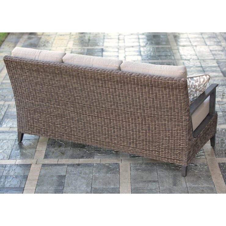 Agio Brentwood 4 Piece Fire Deep Seating Patio Set + Cover Costco UK
